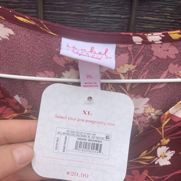 Isabel Maternity XL dress NWT - Picture 3 of 5